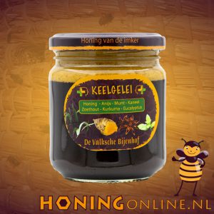 Keelsiroop met honing