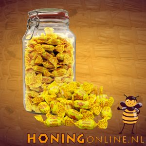 Honingsnoep Melk En Honing Bewaarpot