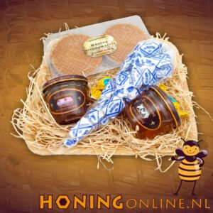 Honing Cadeau Pakket Ambachtelijk Blue Stroopwafels Heidehoning Kopen
