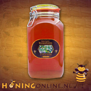 Nederlandse honing kopen in emmer of weckpot van 3,5 kilo. Emmers bloemenhoning 5 kilo online bestellen