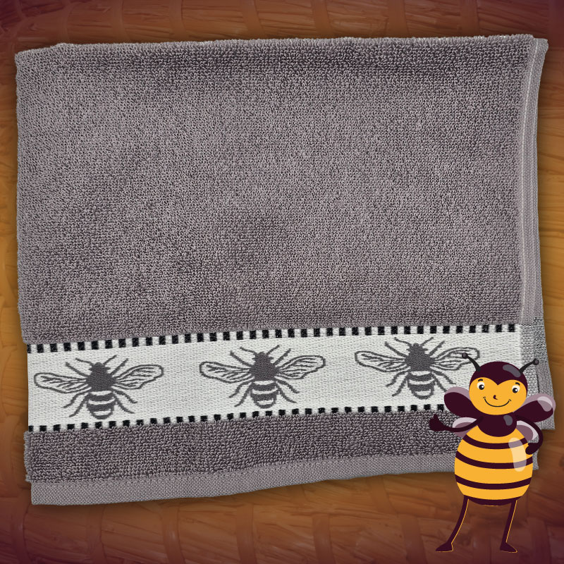 Enkele Handdoek Donkergrijs