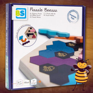 Bijtjezzz Puzzzel van BS Toys. Deze houten 48-delige Beeezzz Puzzzle uit Nederland kan je hier kopen en bestellen.