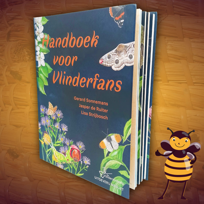 dit is een afbeelding van het Vlinderboek. een informatieboek over vlinders