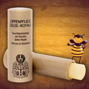 Deze Royal Jelly lippenbalsem met Wakapamp alpenextract en propolis zit in een mooie natuurlijke verpakking. Royal Jelly lippenbalsem heeft een langdurige werking en 100% natuurlijke ingrediënten.