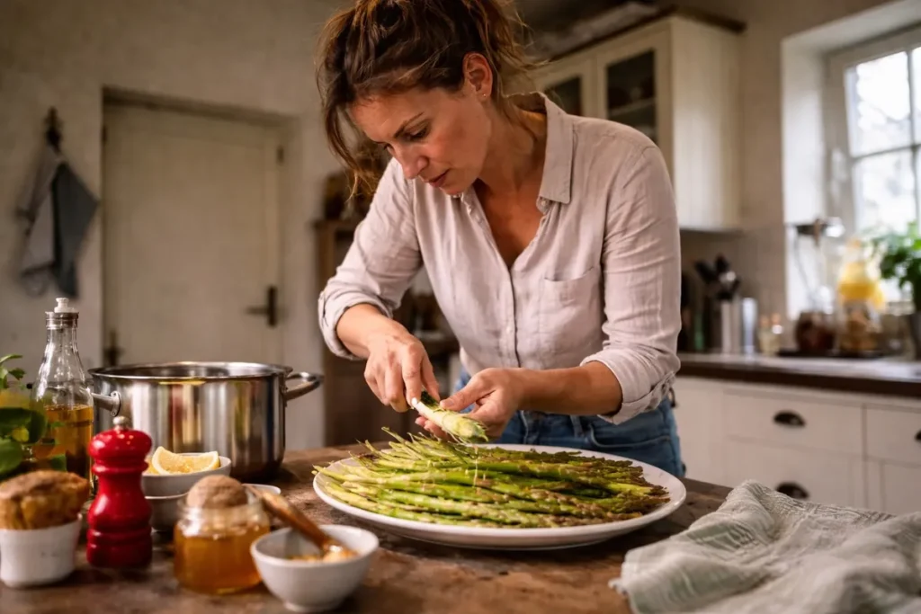 Foto2 Asperges Schoonmaken