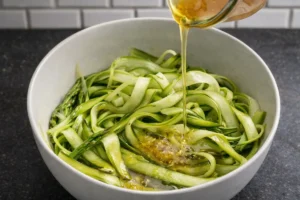 Instructie Asperges Honingmarinade